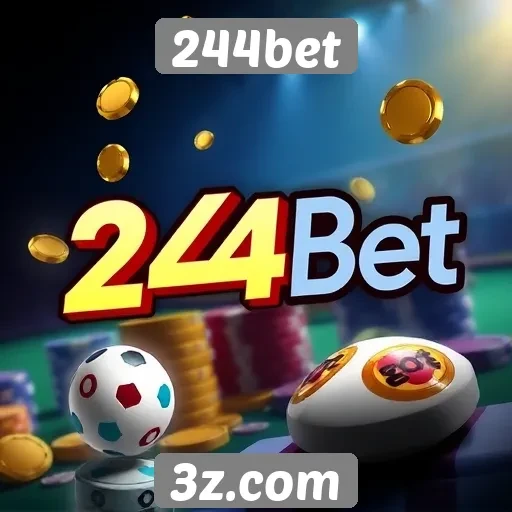 Diversidade de jogos oferecidos na plataforma 244bet