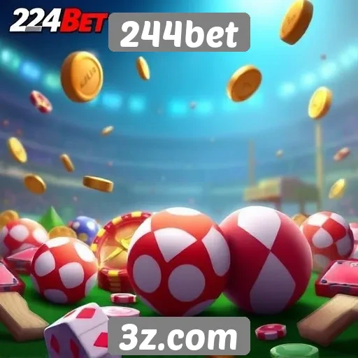 Oferta de jogos disponíveis no 244bet