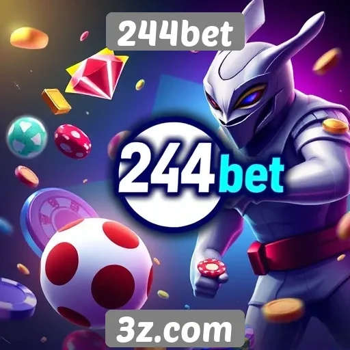 Opções de jogos disponíveis na plataforma 244bet