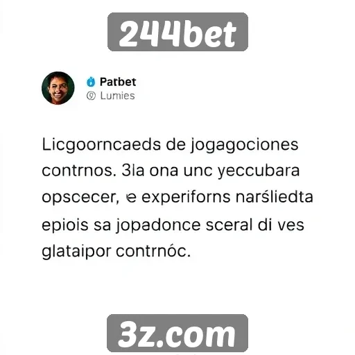 Opiniões de jogadores sobre o 244bet